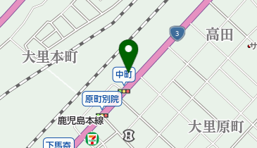 ヘアークラブテイクオフの地図画像