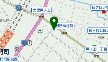 大里厨房の地図画像