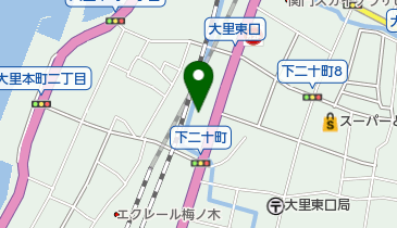 関門霊園大里石材工場の地図画像