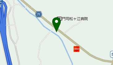 有限会社松ケ江薬局の地図画像