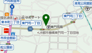 黒木理容店の地図画像