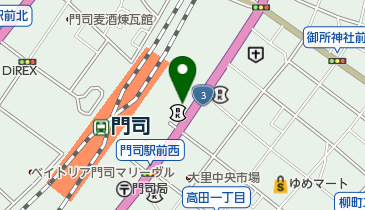 白菊理容の地図画像