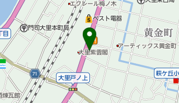 理容東京館の地図画像