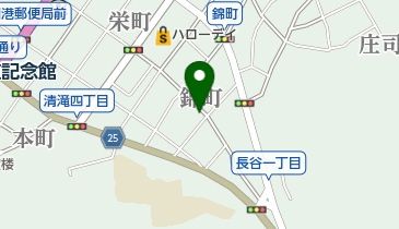 真砂ヘアーサロンの地図画像