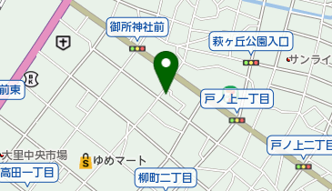 大里飯店柳町店の地図画像