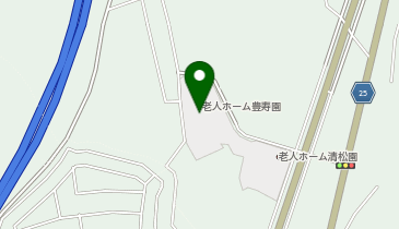 日本赤十字社福岡県支部特別養護老人ホーム豊寿園の地図画像