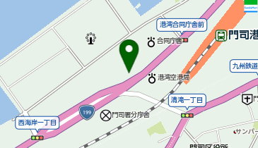 第七管区海上保安本部の地図画像