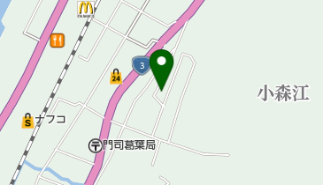 北九州市立 風師児童館の地図画像