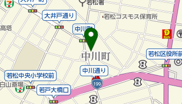 後藤お好み焼き店の地図画像