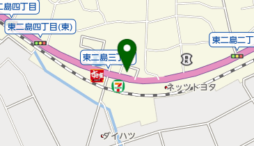 ホームガス商事有限会社の地図画像