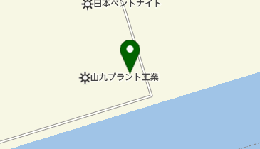 内外化学製品株式会社若松事業所の地図画像