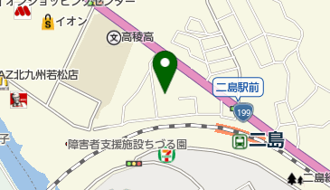 オオニシデンキの地図画像