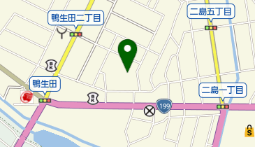 若松区公民館連合会 二島公民館の地図画像