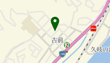 若松区公民館連合会 古前公民館の地図画像