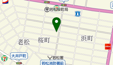 北九州乳販の地図画像