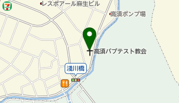 日本バプテスト高須キリスト教会の地図画像