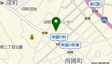 若松バプテスト教会の地図画像