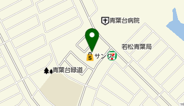 クリーニングの美来館 ポップコーン青葉台店の地図画像
