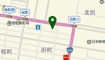 ニュー若戸ドライクリーニングの地図画像
