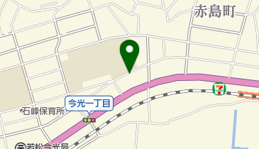 畠山クリーニング店の地図画像