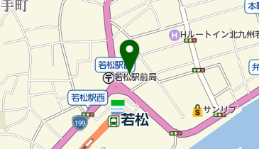パピルス若松店の地図画像