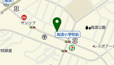 ロビンフット高須店の地図画像