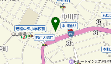 大迫種苗店の地図画像