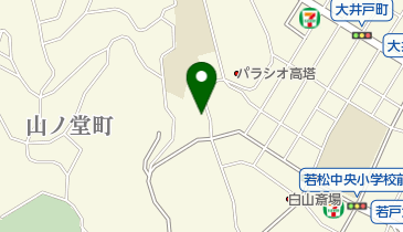 白山神社の地図画像