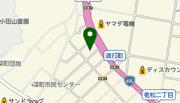 後藤製麺所の地図画像