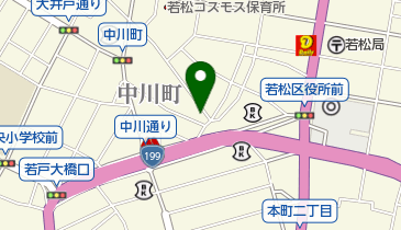ヨシハラファッションギャラリーの地図画像