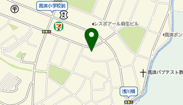 ワンワンプラザパラドッグの地図画像