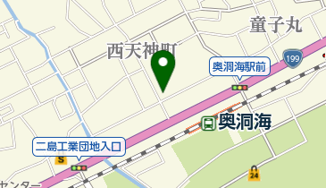 岡村薬局の地図画像