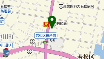 タケシタ調剤薬局 若松店の地図画像