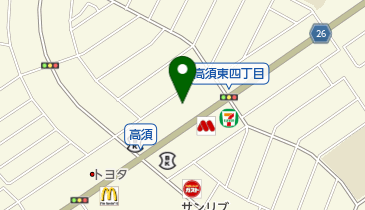 有限会社ひびき調剤薬局の地図画像