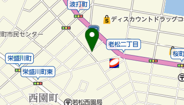 アオトヘアーサロンの地図画像