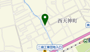 梅崎理容所の地図画像