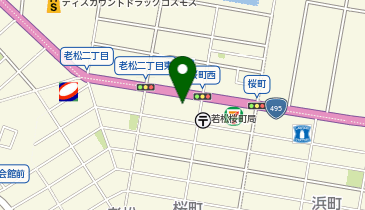 カットクラブケインズ(K’S)の地図画像