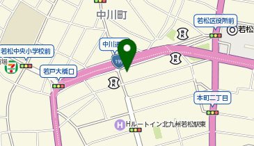 北九州市役所 交通局・市営バス NC若松商連案内所の地図画像