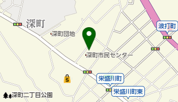 北九州市立 深町児童館の地図画像