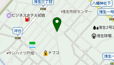 椋本果実店の地図画像