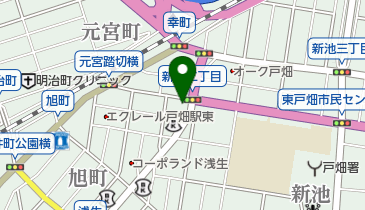 ひまわり美容室の地図画像