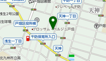 金光教南戸畑教会の地図画像