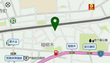 有限会社引越センター福島運送の地図画像