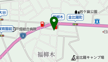 高浪自動車の地図画像