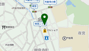 古市精肉店の地図画像