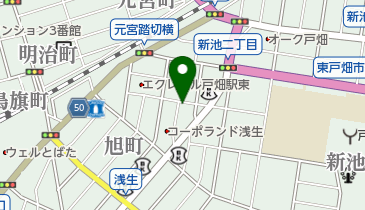 株式会社システム・エンジニアリング・イナバの地図画像