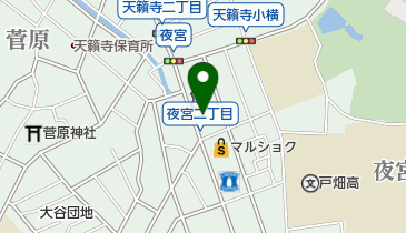 浅野鮮魚店の地図画像