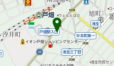 有限会社中野塗料店の地図画像