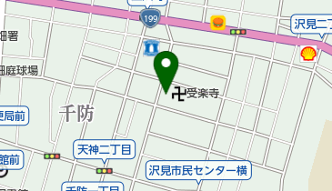 カオー美容院 支店の地図画像