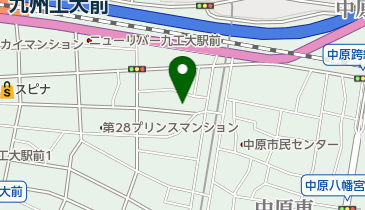 シスター美容室の地図画像